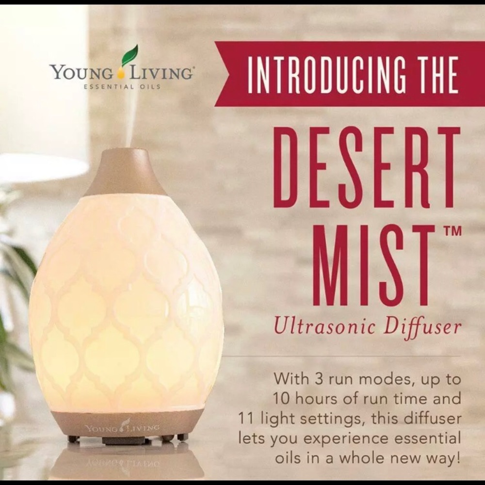 Young Living Desert Mist Diffuser, NIB
